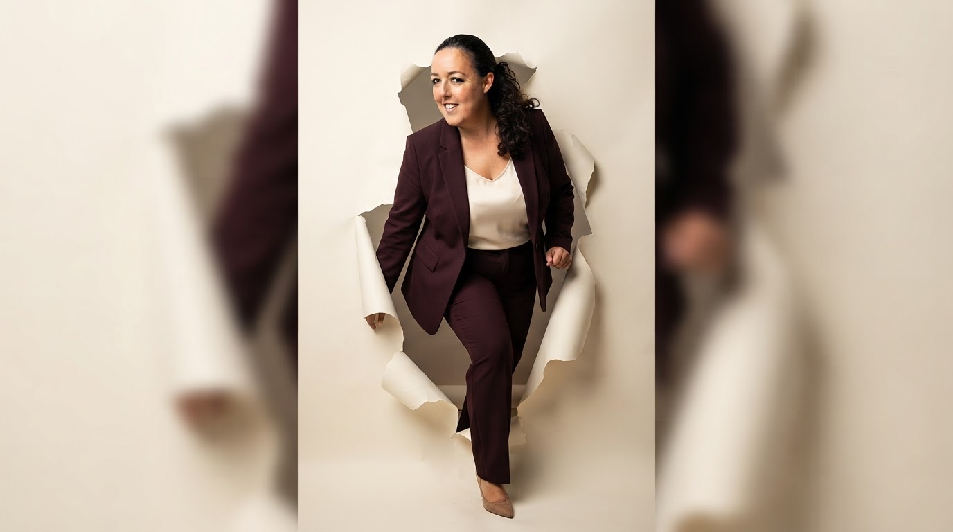 Danielle Eerenberg breekt door een papieren wand